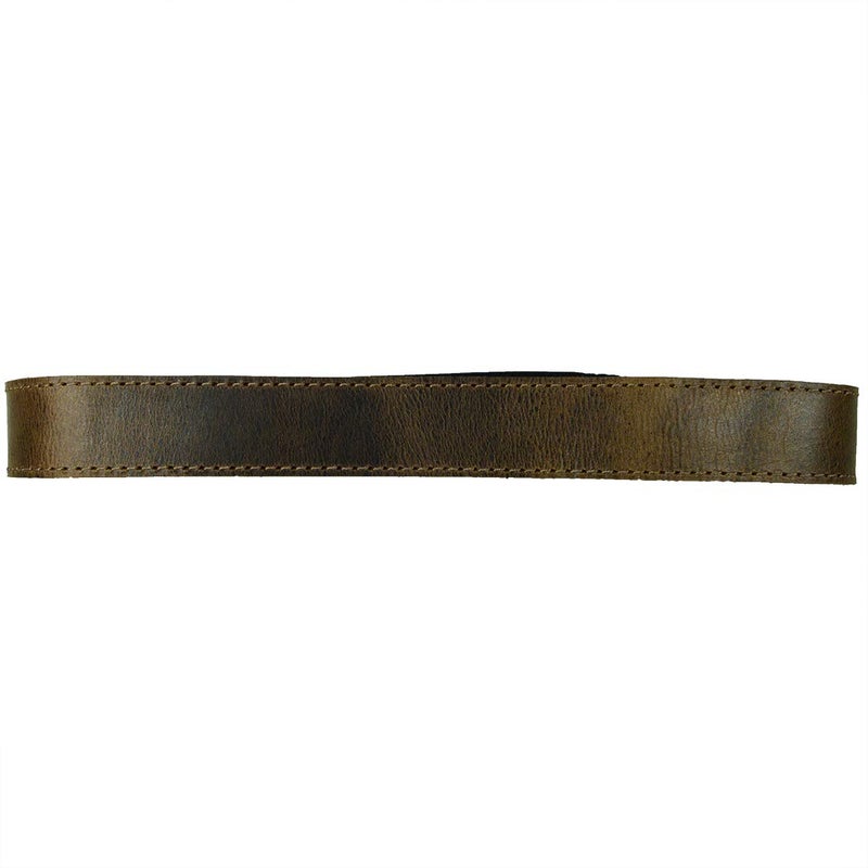 Hide & Drink, Unisex Simple Headband Handmade from Full Grain Leather (Bourbon Brown) - Image 3